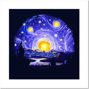 Starry Night Posters and Art